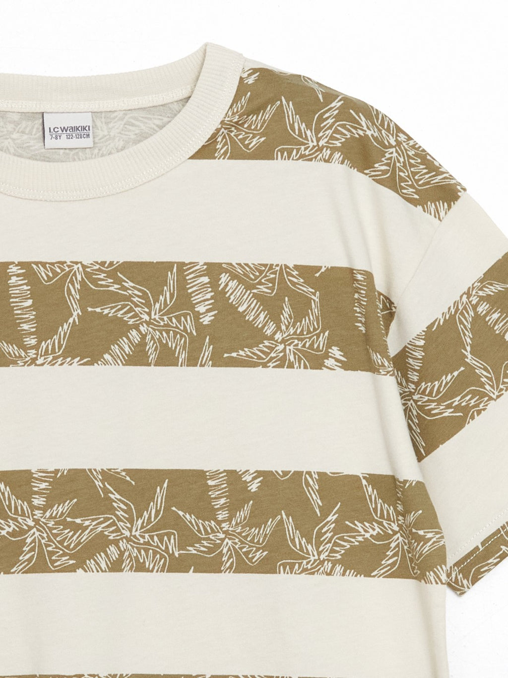 LCW Kids Crew Neck Boy T-Shirt And Shorts