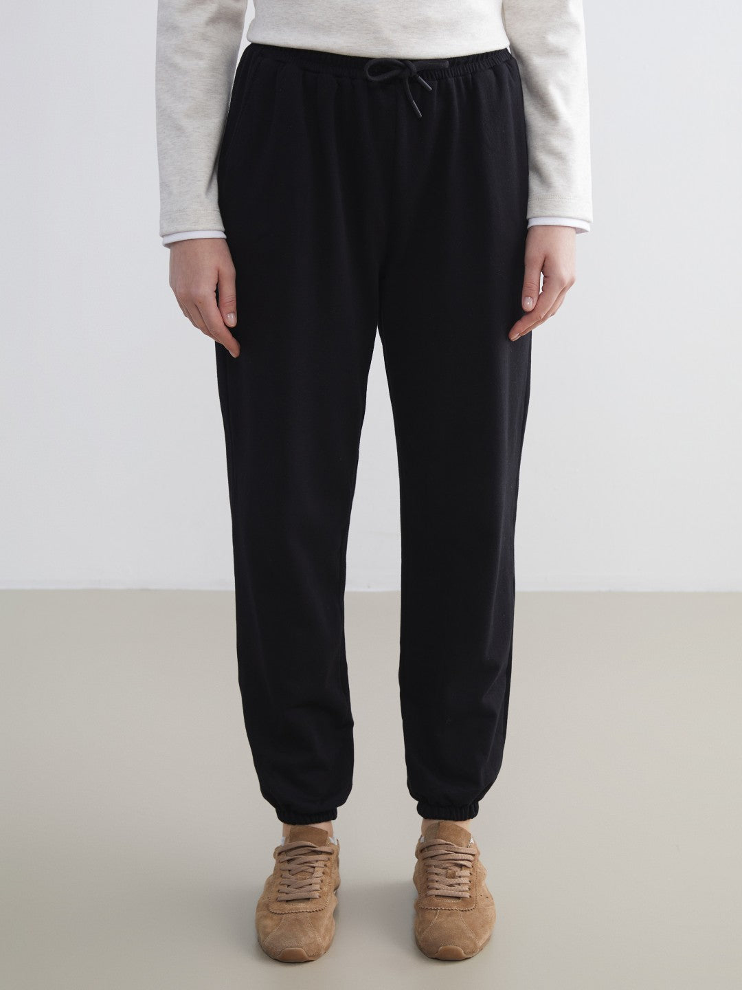 LCW Classic Elasticated Waist Women Jogger Sweatpants