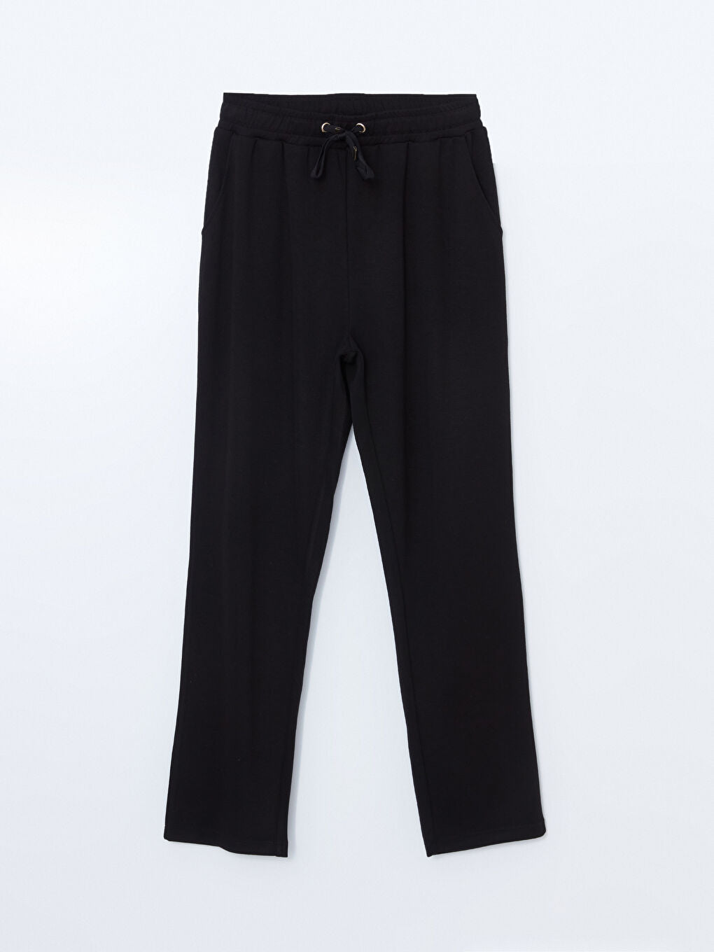 LCWAIKIKI Classic Ecru Elastic Waist Women Tracksuit Bottoms