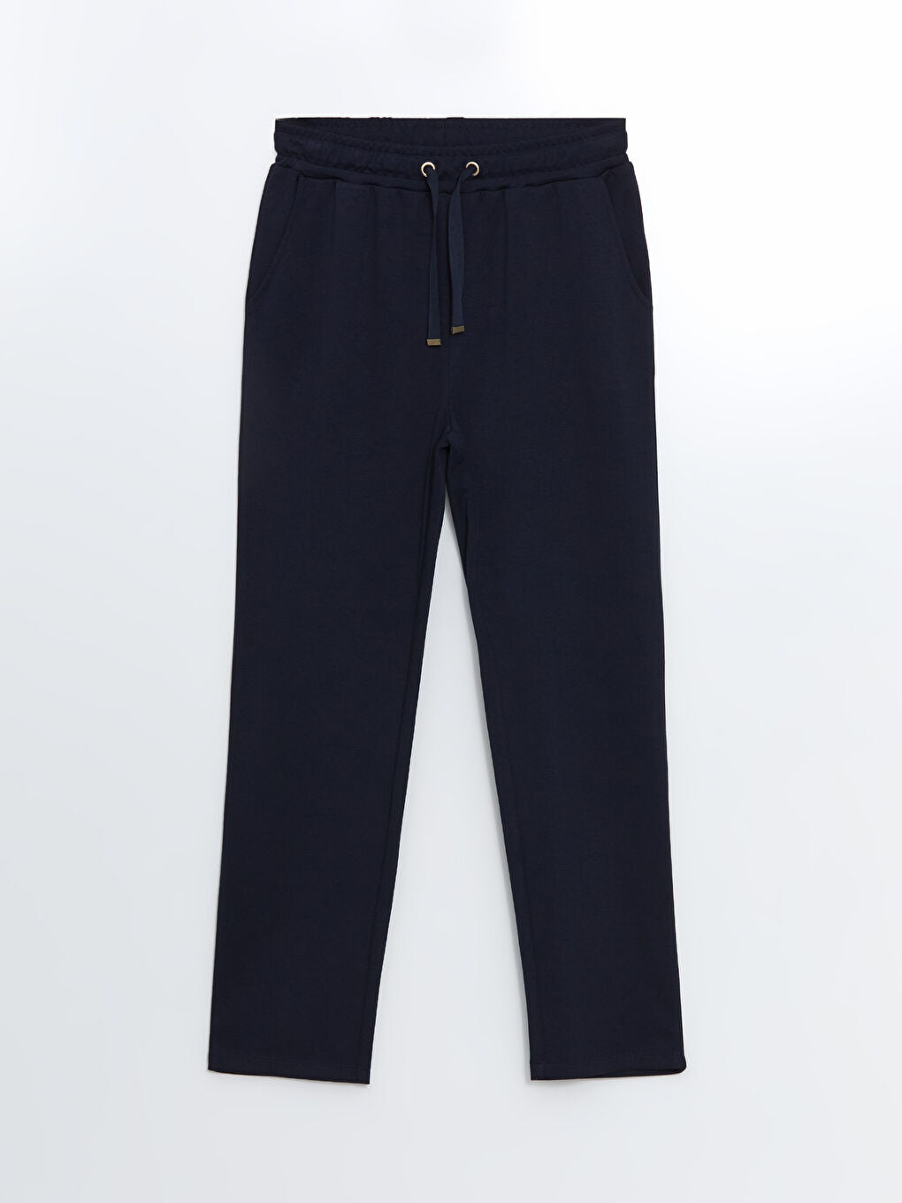 LCWAIKIKI Classic Ecru Elastic Waist Women Tracksuit Bottoms