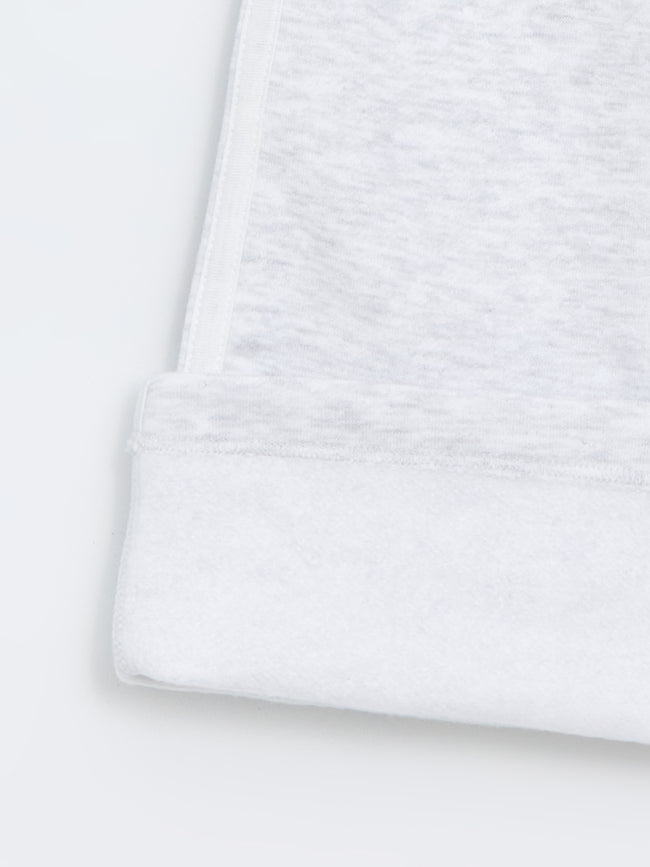 Elastic Waist Girls Thick Cargo Sweatpants Main Image