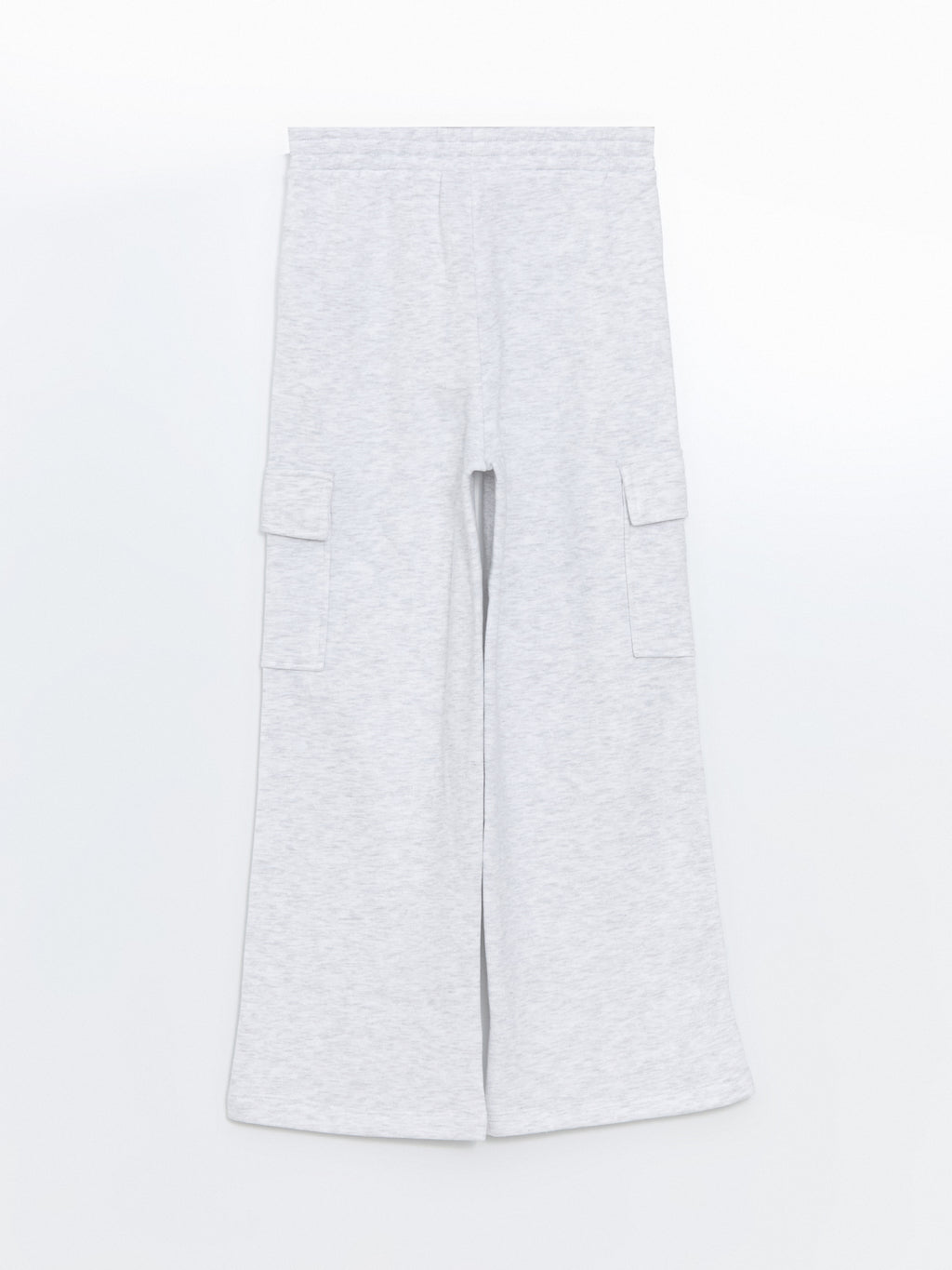 Elastic Waist Girls Thick Cargo Sweatpants