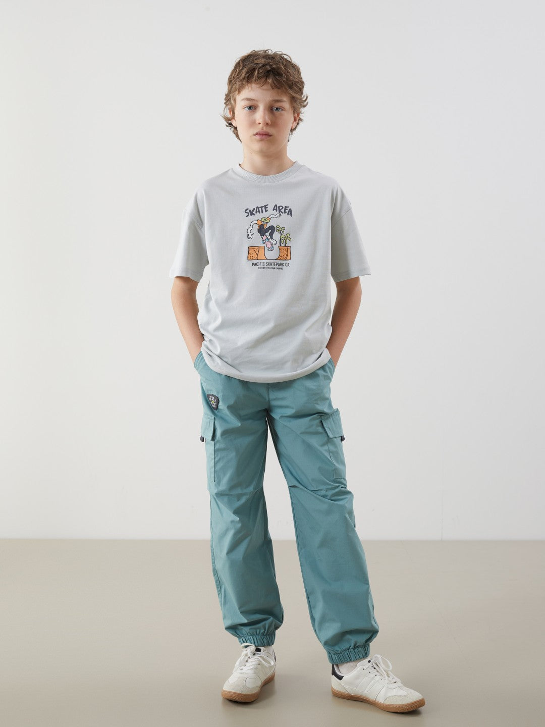LCW Kids Crew Neck Boy T-Shirt