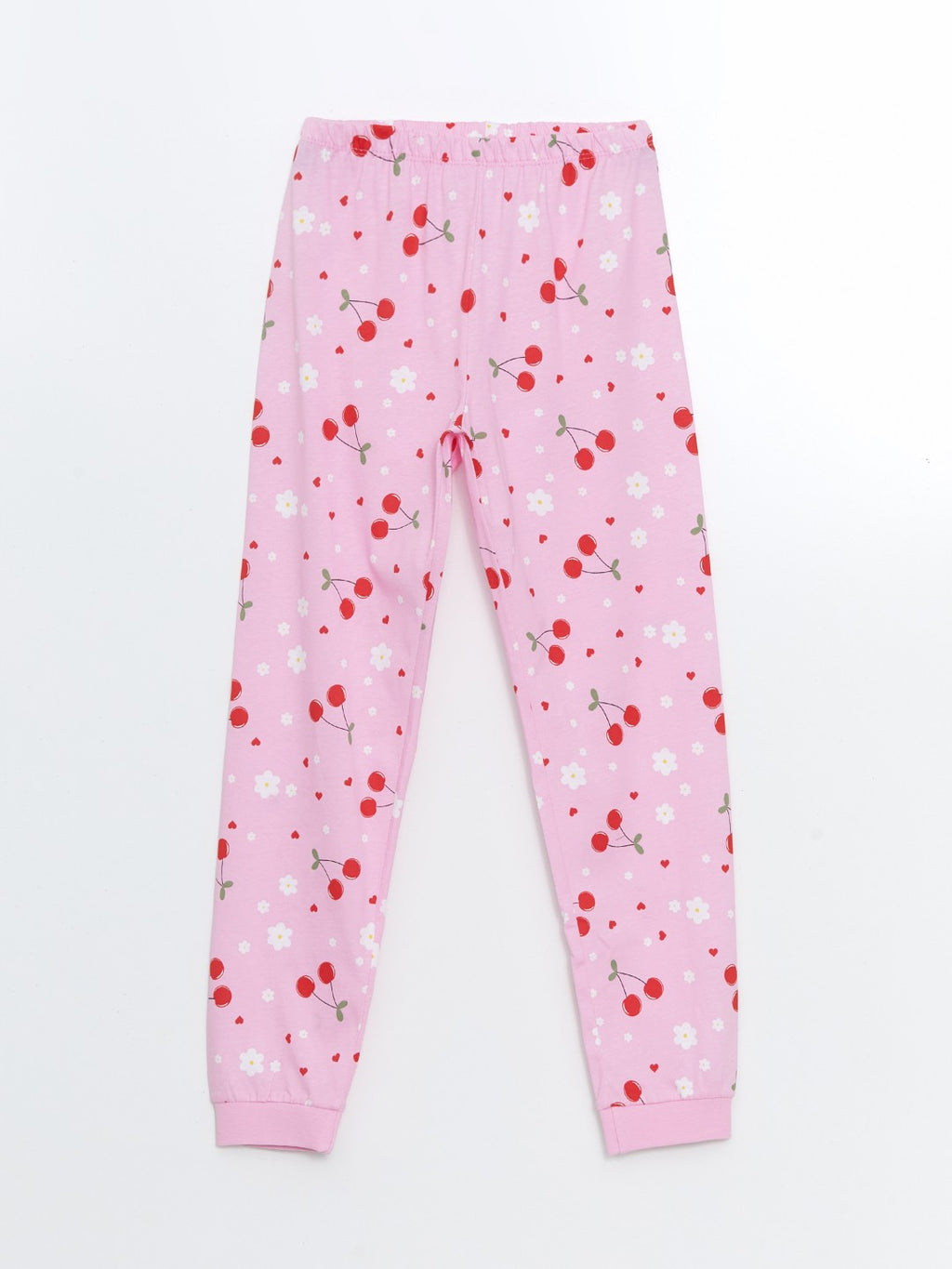 LCW Kids Crew Neck Girls Pajama Set