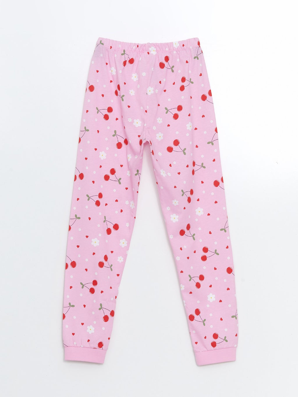 LCW Kids Crew Neck Girls Pajama Set