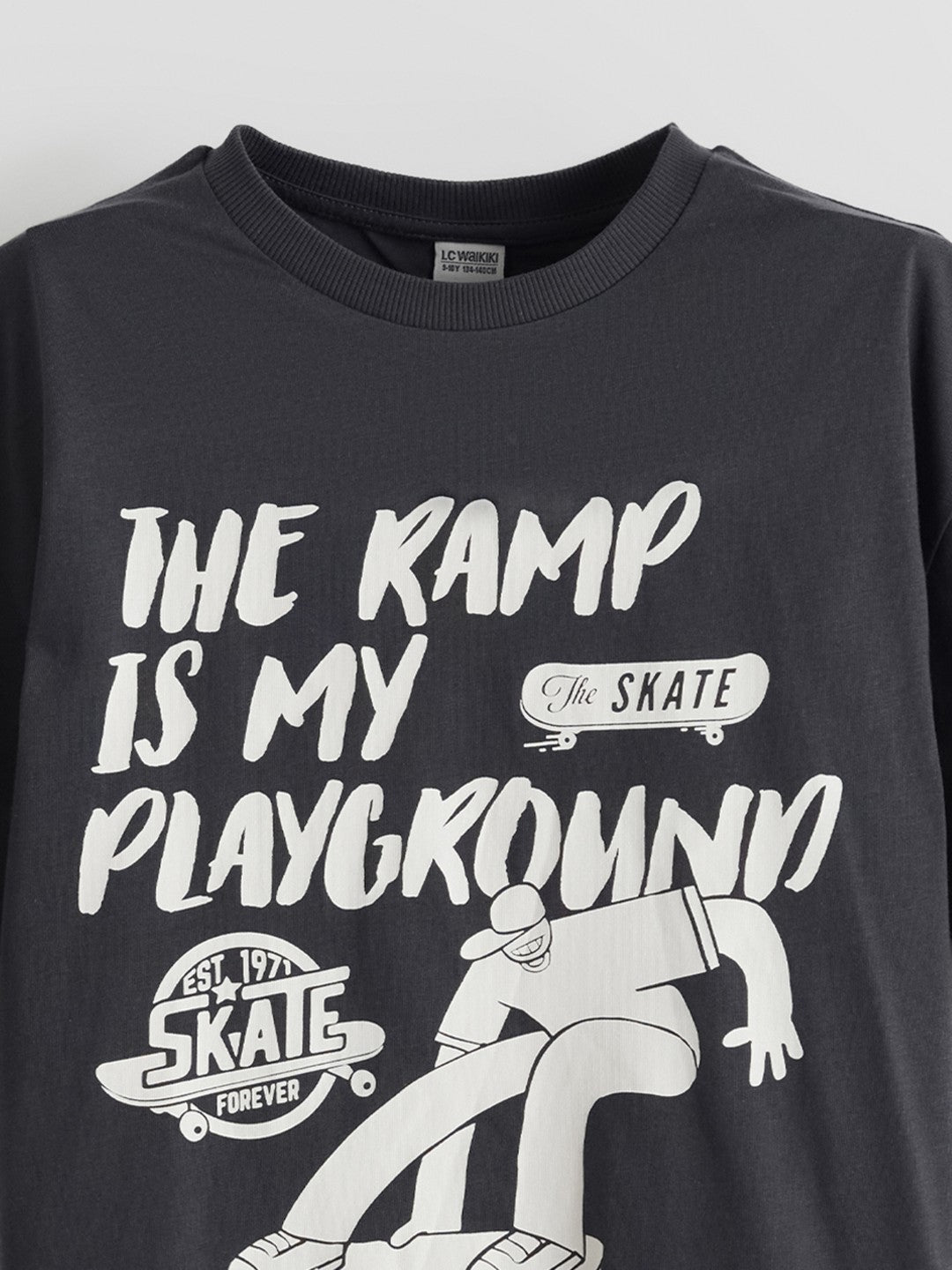 LCW Kids Crew Neck Boy T-Shirt