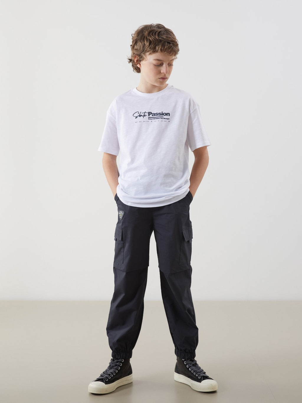 LCW Kids Crew Neck Boy T-Shirt