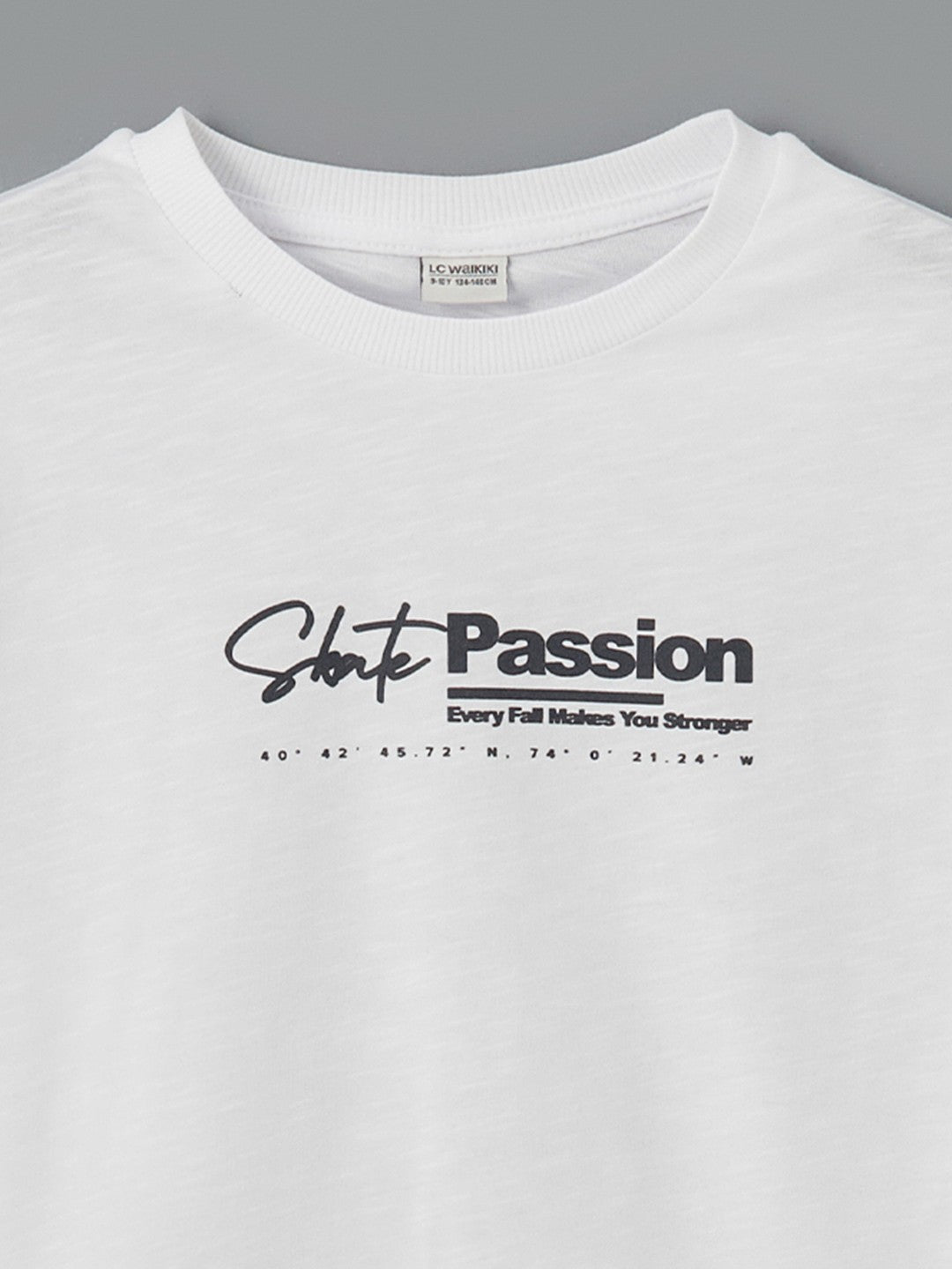 LCW Kids Crew Neck Boy T-Shirt