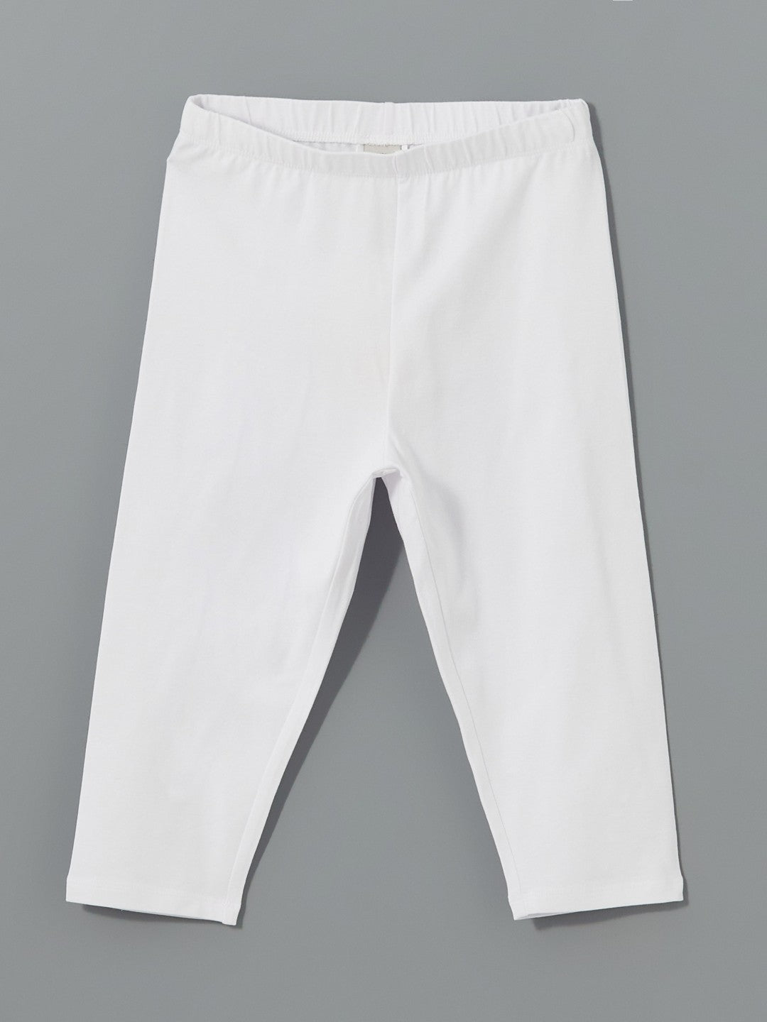 LCW Kids Elastic Waist 3/4 Length Girls Leggings