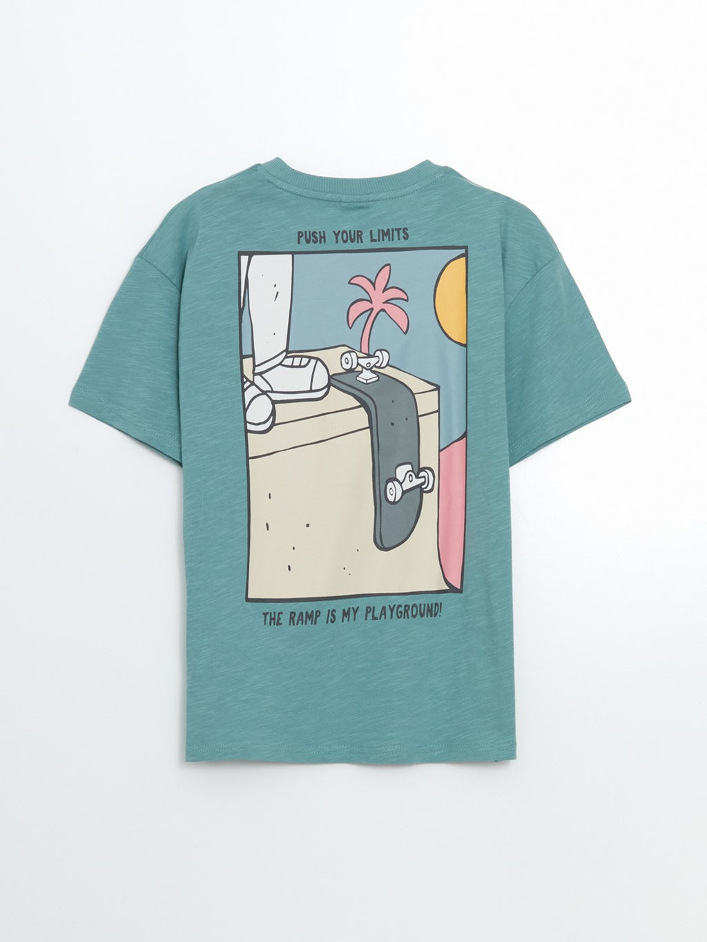 LCW Kids Crew Neck Boy T-Shirt