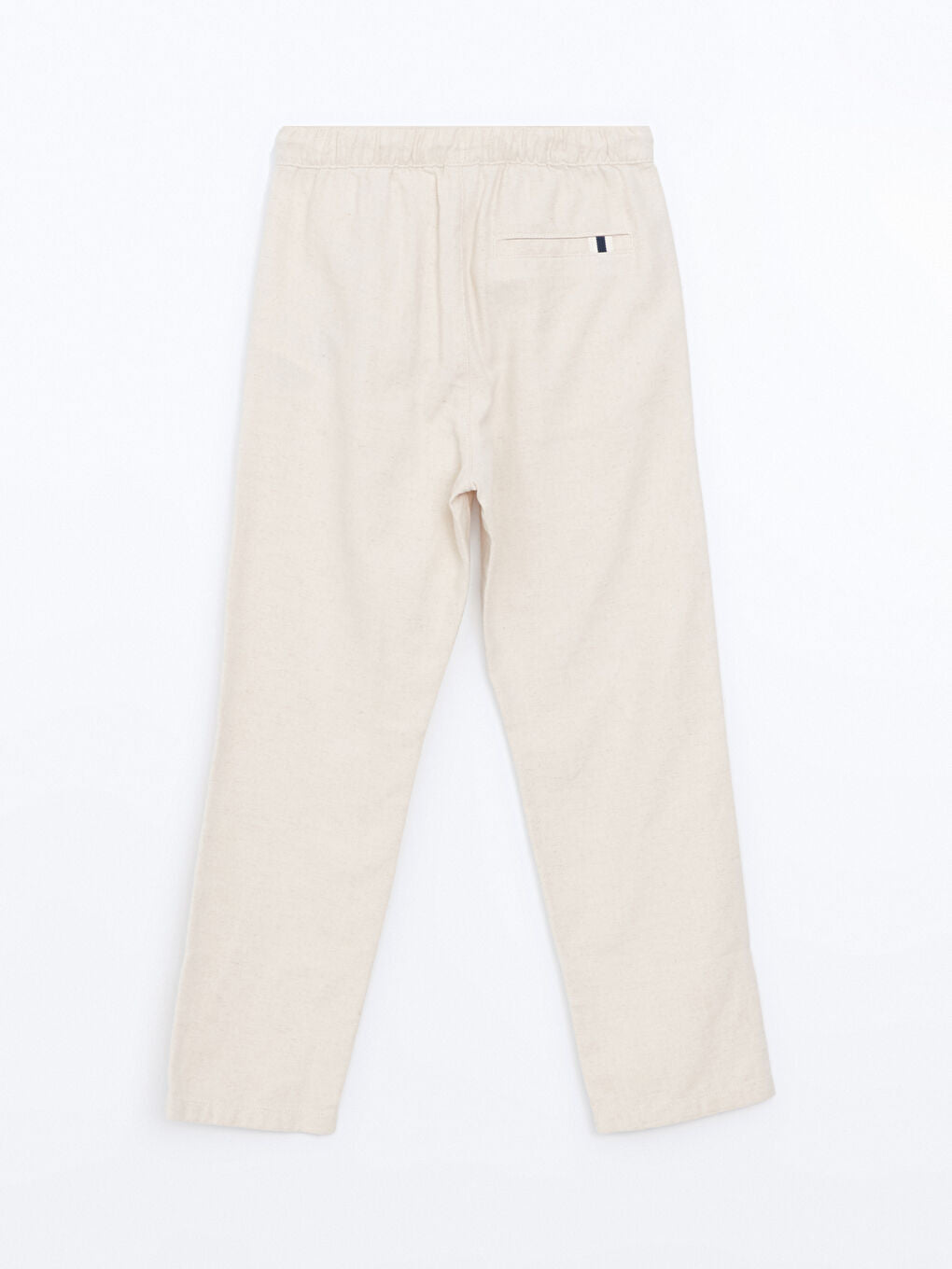 LCW Kids Anthracite Elastic Waist Linen Blend Boy Trousers