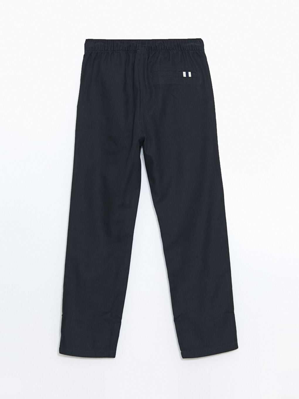 LCW Kids Anthracite Elastic Waist Linen Blend Boy Trousers