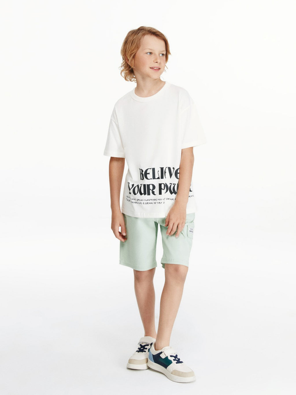 LCW Kids Crew Neck Boy T-Shirt