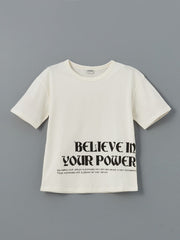 LCW Kids Crew Neck Boy T-Shirt