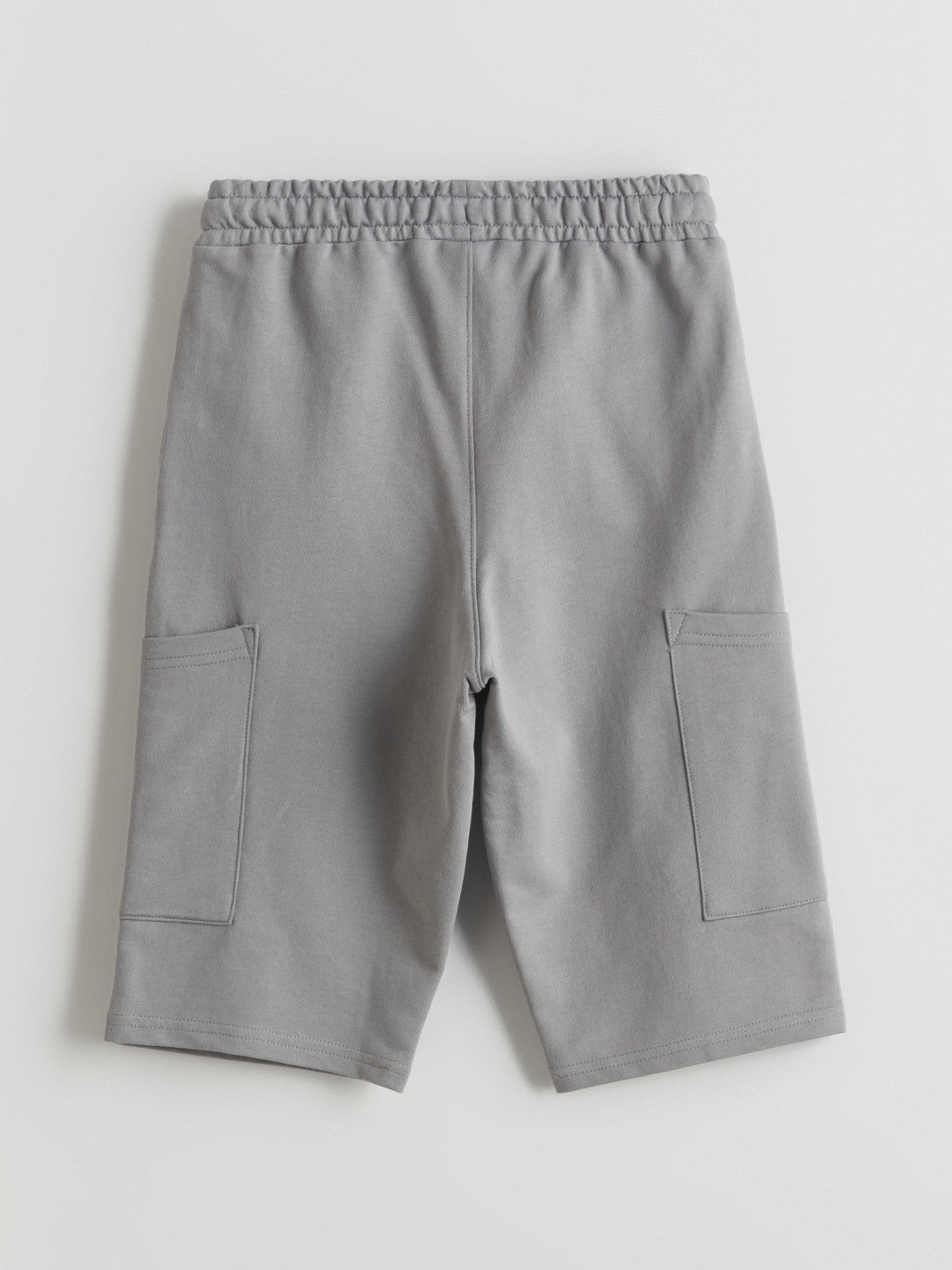 LCW Kids Elastic Waist Basic Boys Cargo Shorts