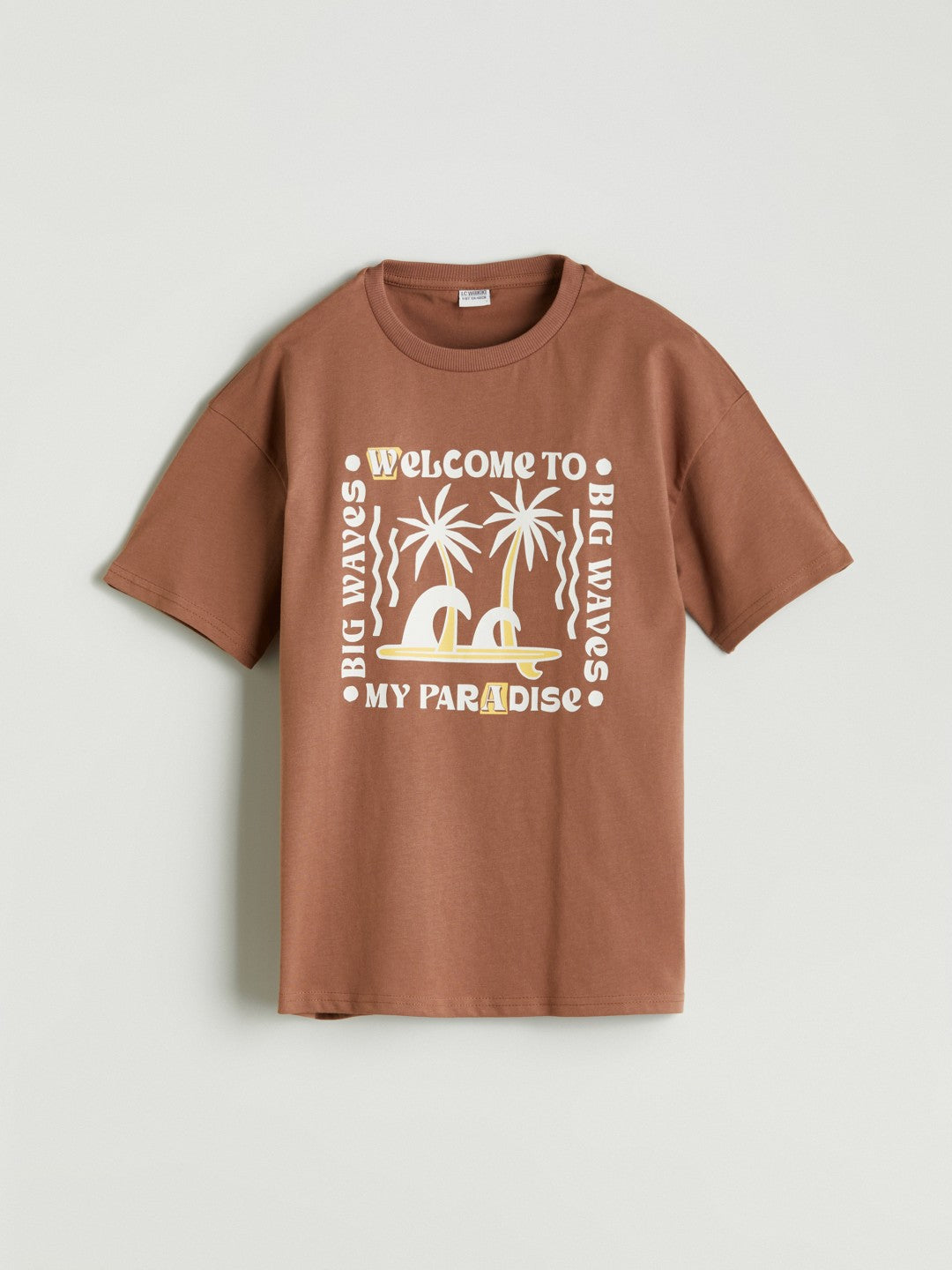 LCW Kids Crew Neck Boy T-Shirt