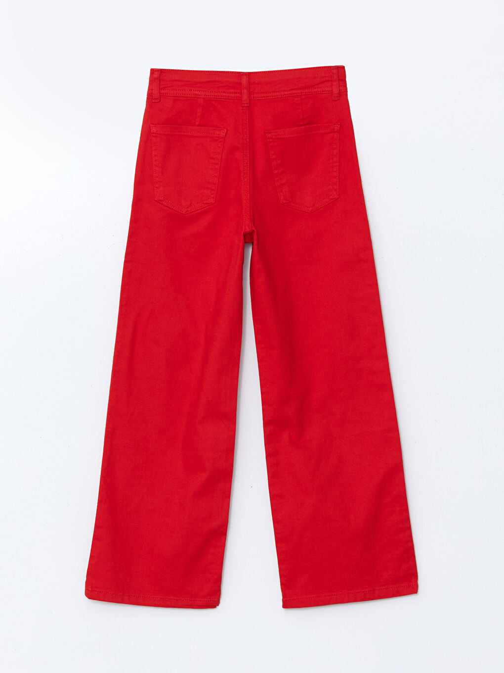 LCW Kids Blue Adjustable Waist Elastic Girl Trousers