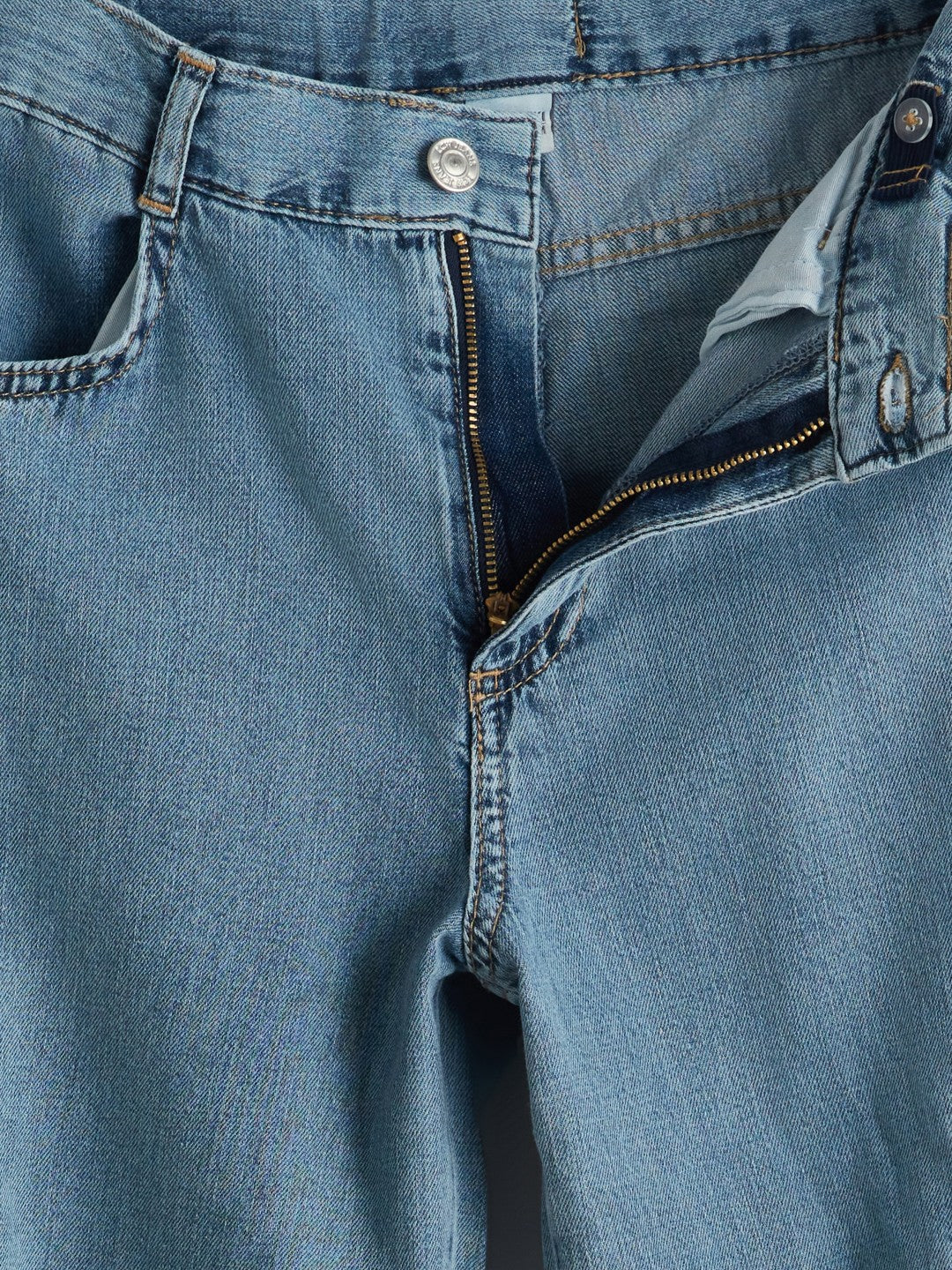 LCW Kids Adjustable Waist Elastic Boy Cargo Jean Trousers