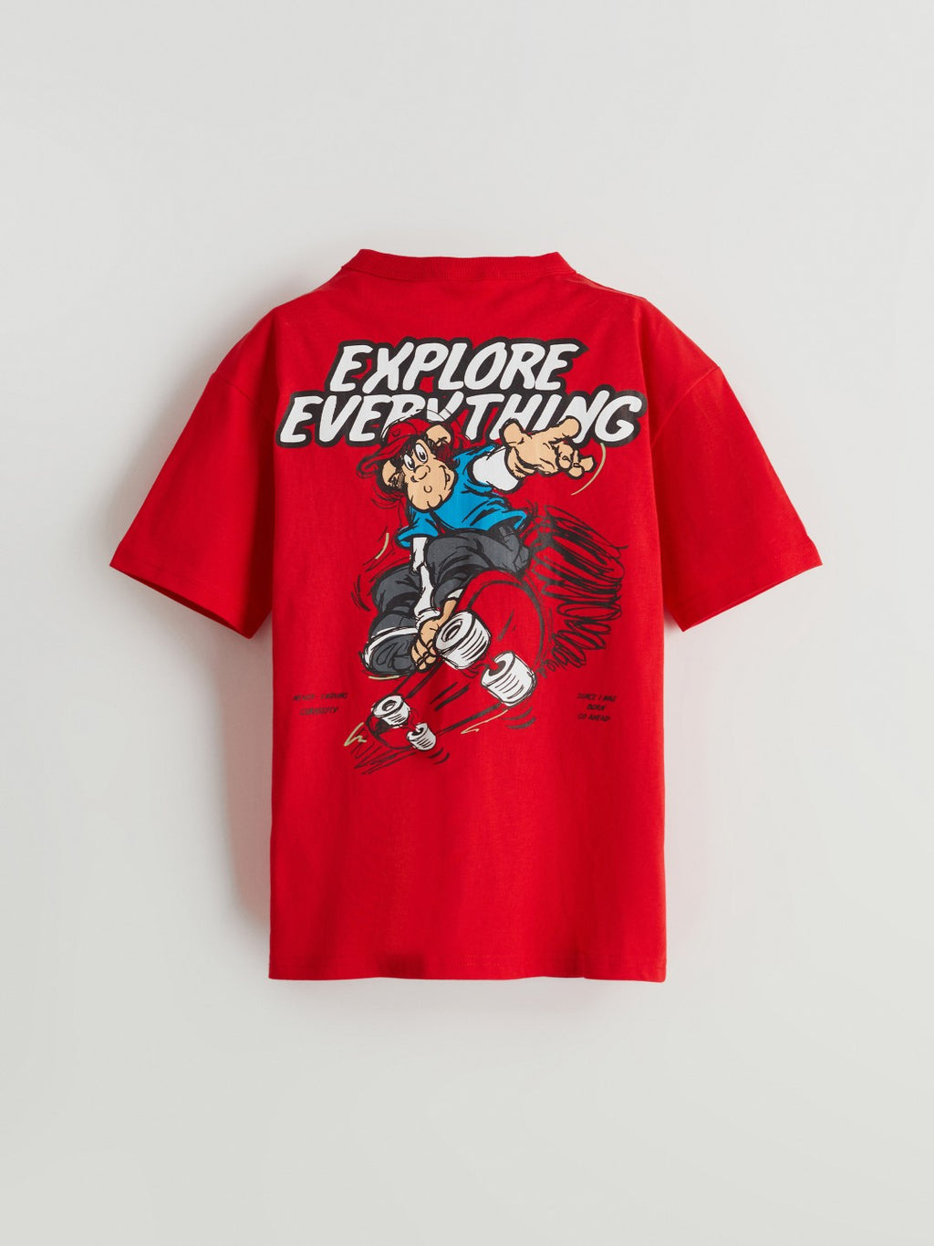 LCW Kids Crew Neck Nostalgic Monkey Printed Boy T-Shirt