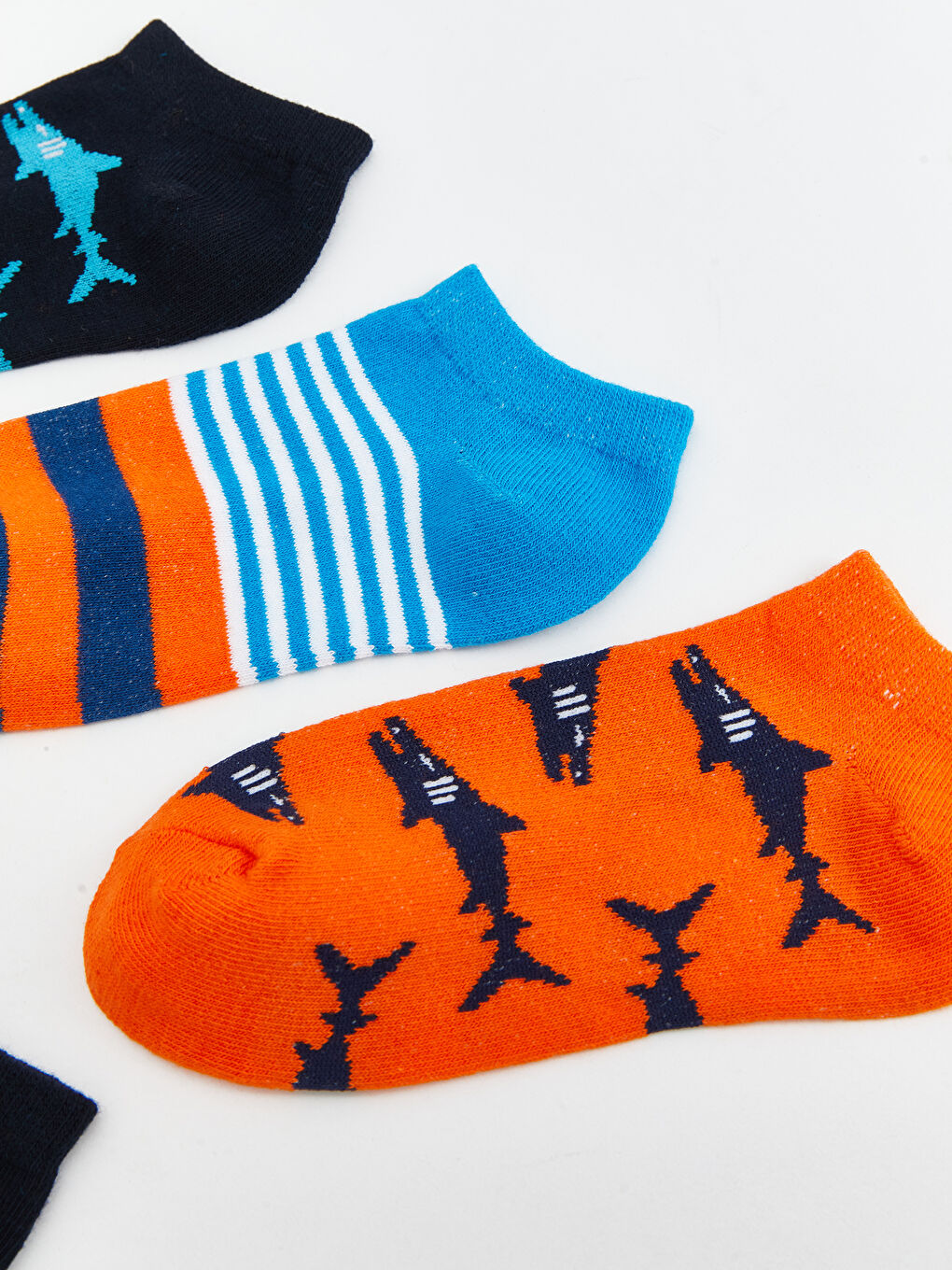 LCW Kids Mixed Patterned Boys Ankle Socks 5-Pack