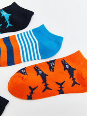 LCW Kids Mixed Patterned Boys Ankle Socks 5-Pack