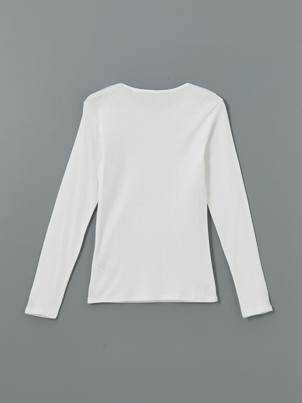 LCWAIKIKI Classic Blue Crew Neck Women Bodysuit