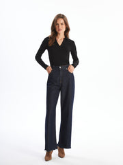 LCW Classic Polo Neck Women Bodysuit