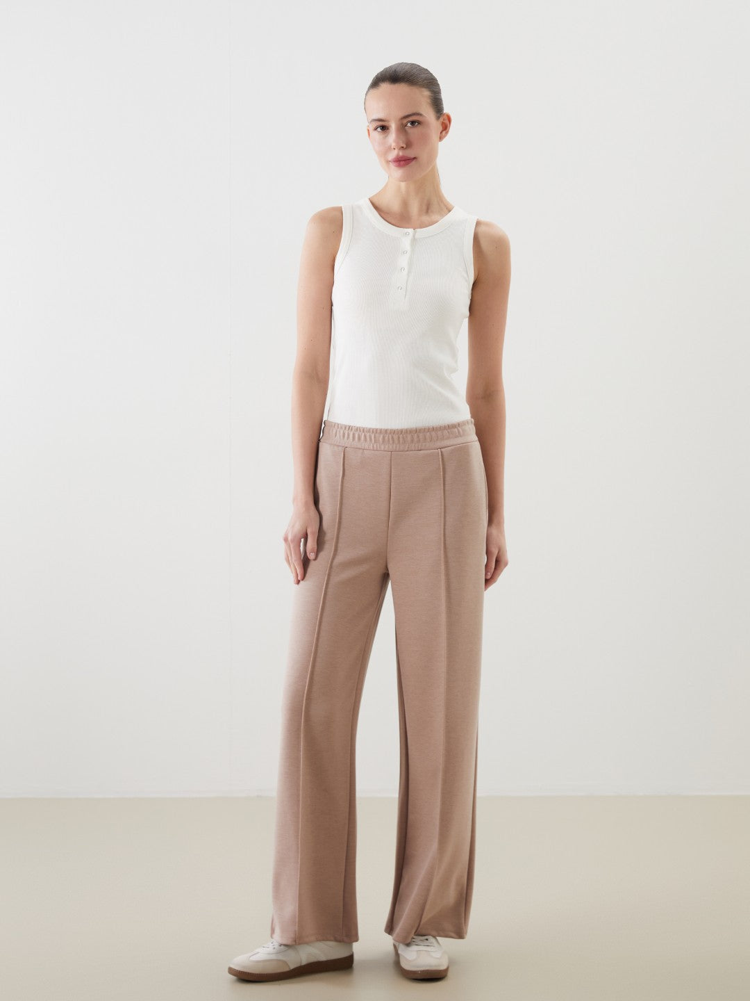 LCW Classic Elastic Waist Women Tracksuit Bottoms