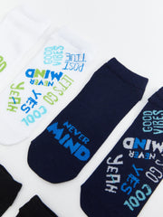 LCW Kids Mixed Patterned Boys Ankle Socks 7-Pack