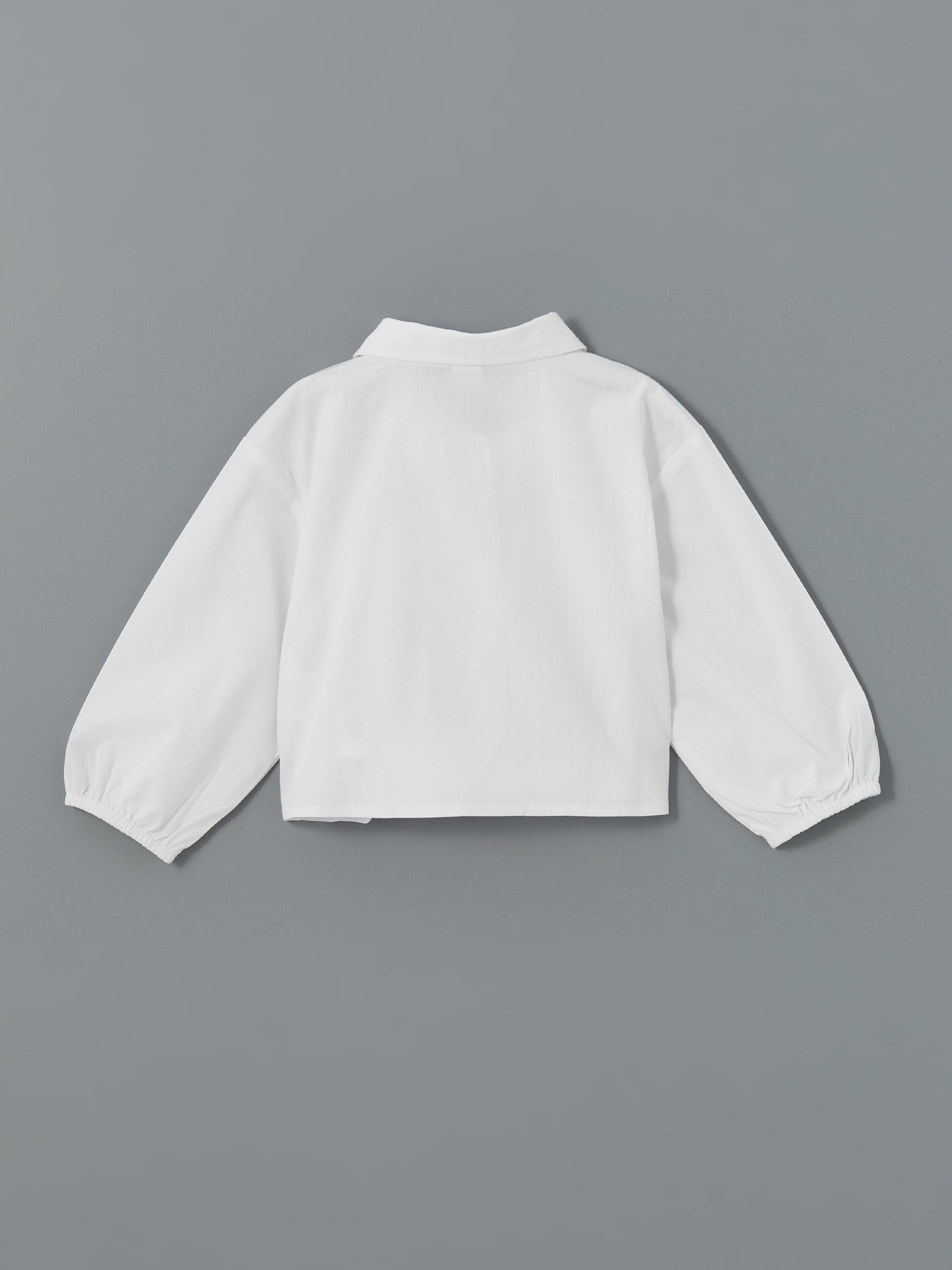 Long Sleeve Basic Girl Shirt