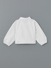 Long Sleeve Basic Girl Shirt