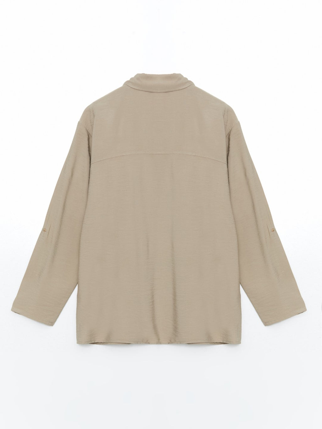 LCW Grace Plain Pocket Women Shirt Tunic