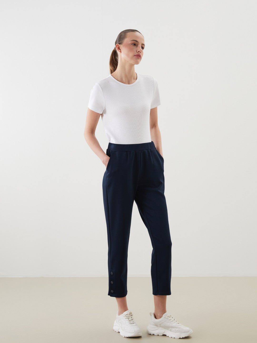 LCW Classic Elastic Waist Women Tracksuit Bottoms