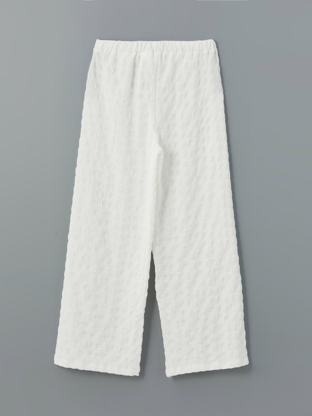 LCW Kids Elastic Waist Textured Girl Trousers