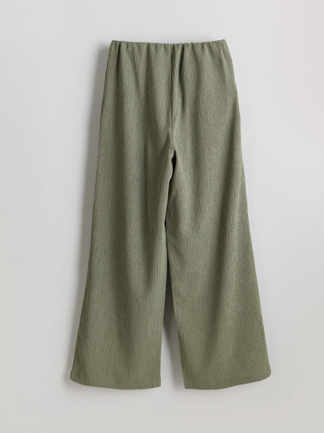 LCW Kids Elastic Waist Textured Girl Trousers Main Image