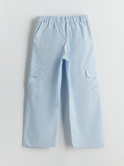 LCW Kids Elastic Waist Girls Cargo Pants