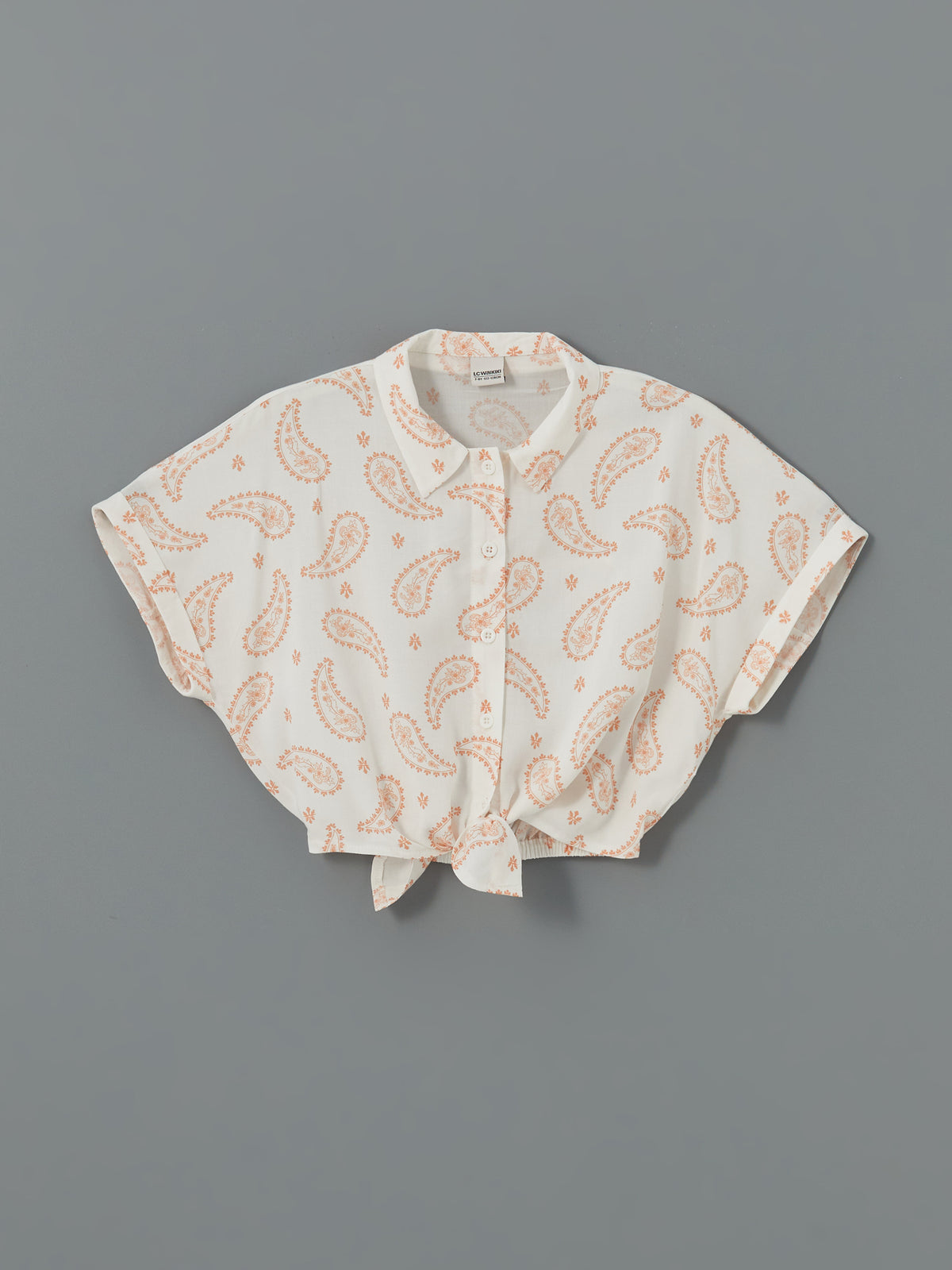 Loose Fit Viscose Girls Shirt