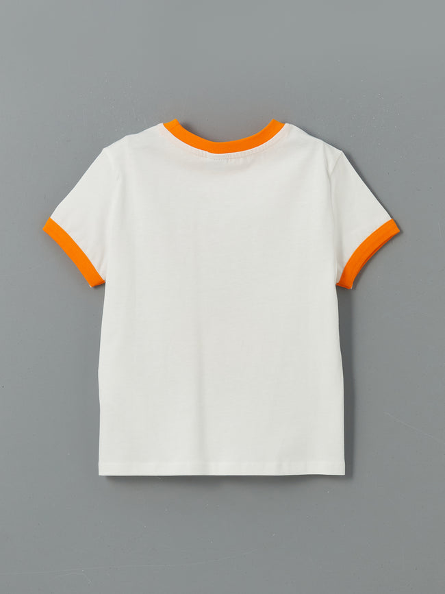 Crew Neck Girls T-Shirt Main Image