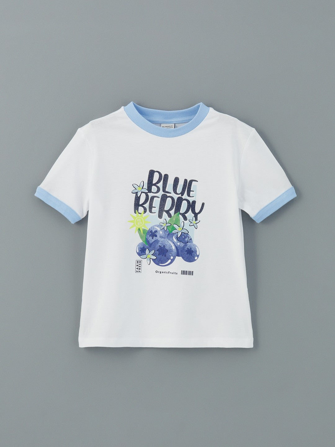 LCW Kids Crew Neck Girls T-Shirt