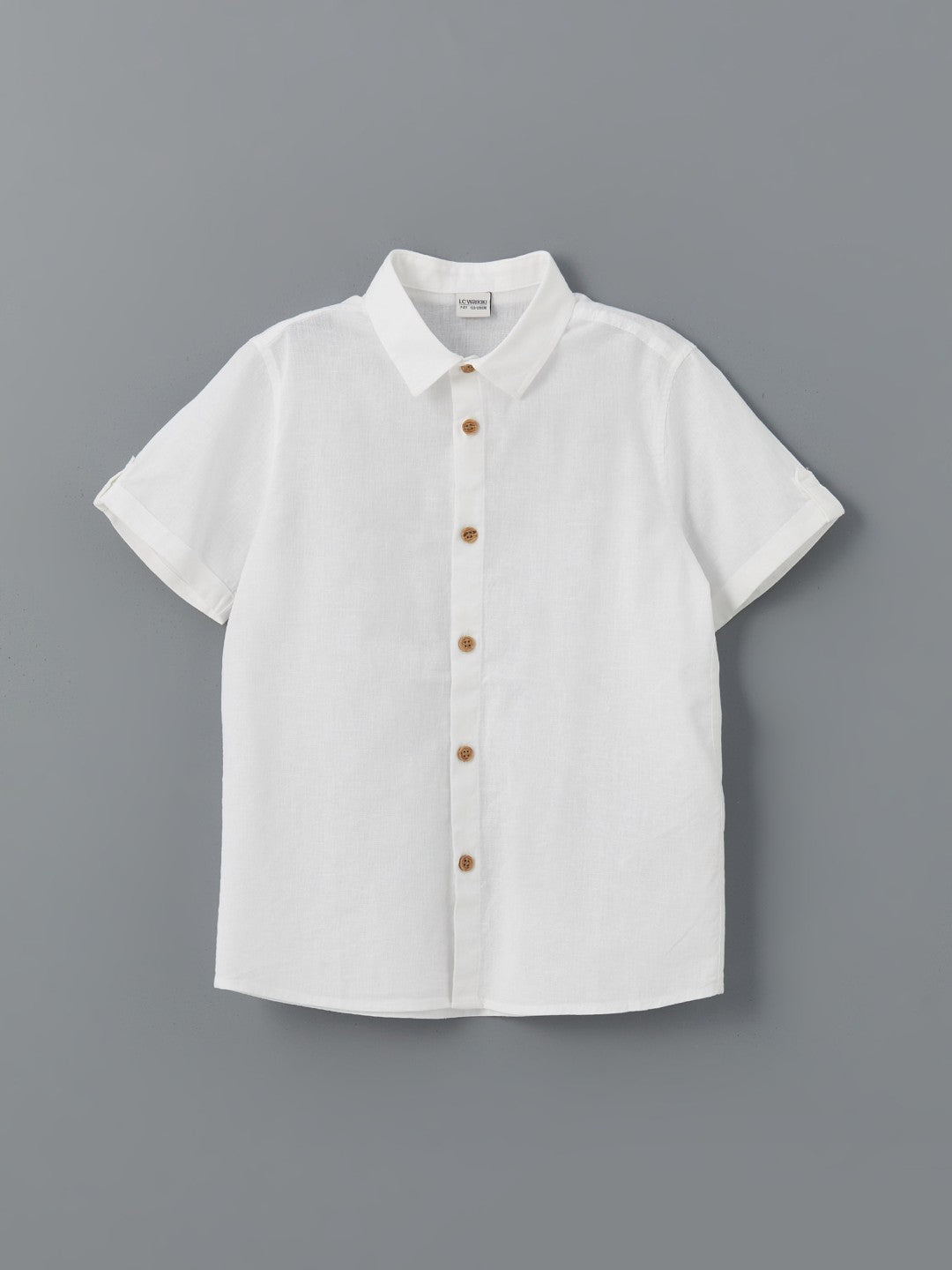 LCW Kids Linen Blend Boy Shirt