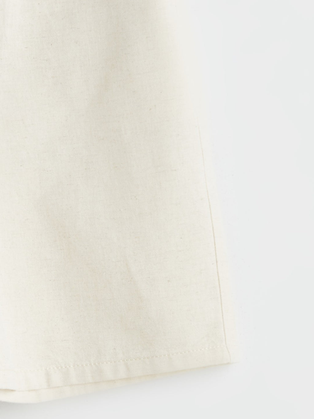 LCW Kids Elastic Waist Linen Blend Boy Shorts