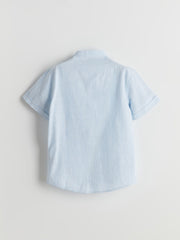 LCW Kids Striped Collar Boy Shirt