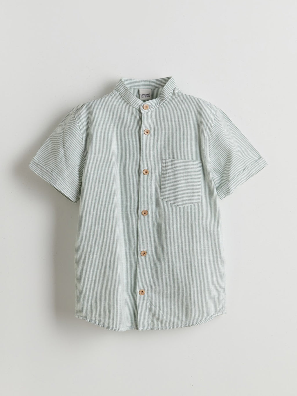LCW Kids Striped Collar Boy Shirt