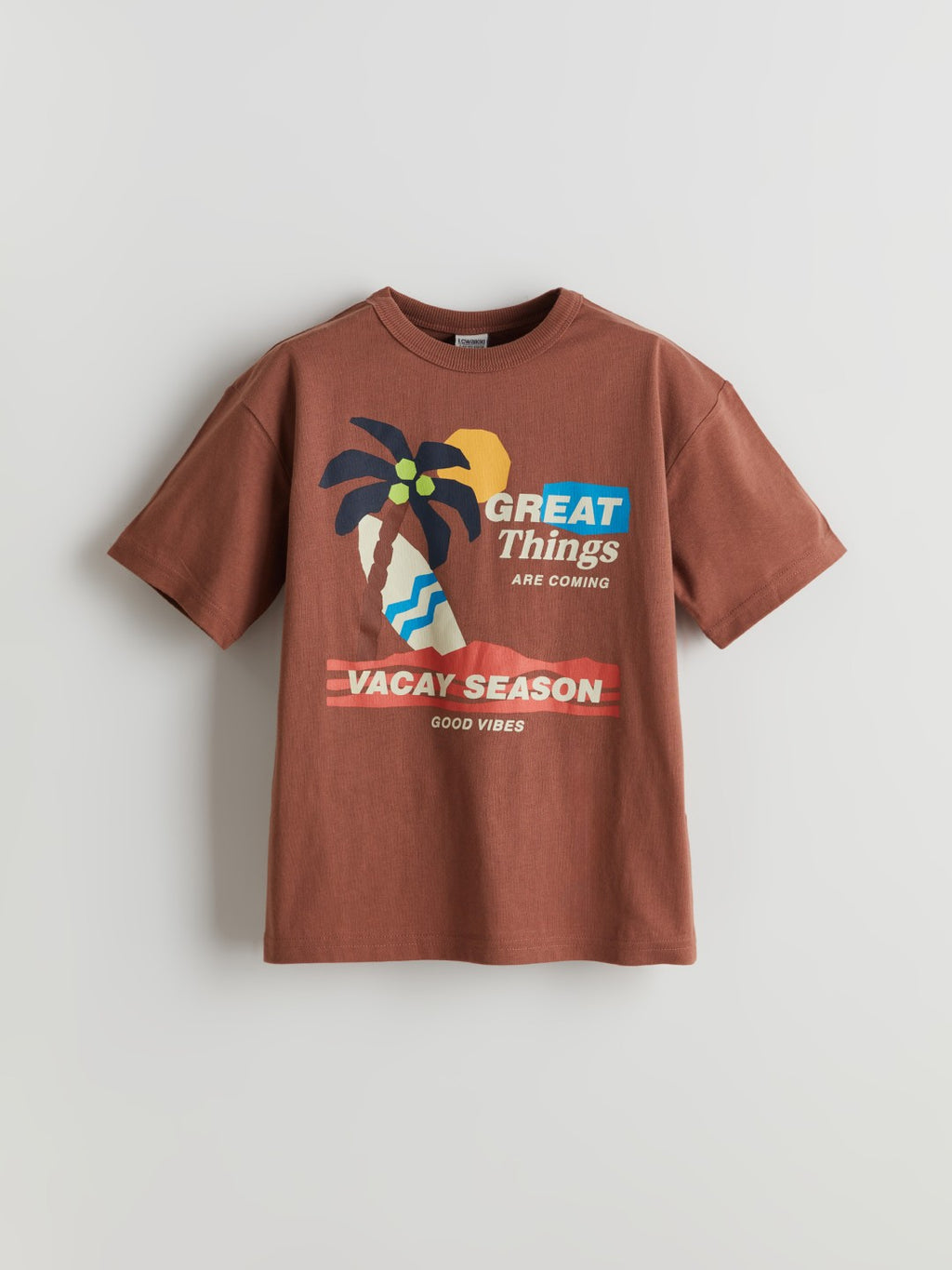 LCW Kids Crew Neck Boy T-Shirt And Shorts