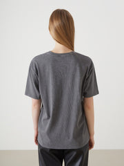 LCW Vision Crew Neck Leopard Printed Women T-Shirt