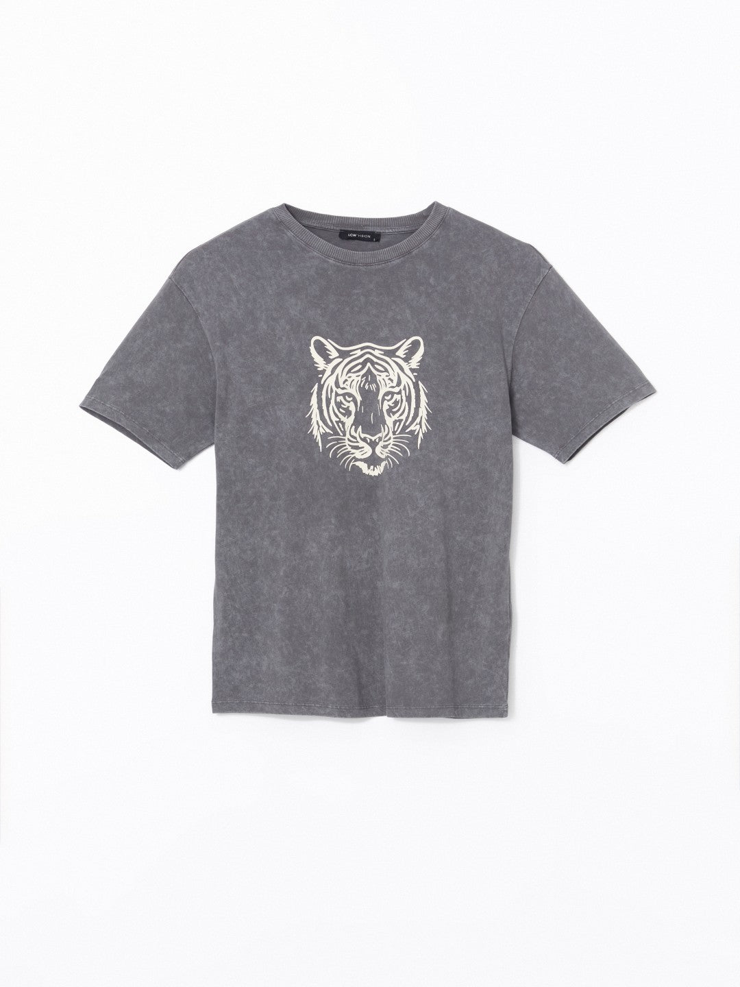 LCW Vision Crew Neck Leopard Printed Women T-Shirt