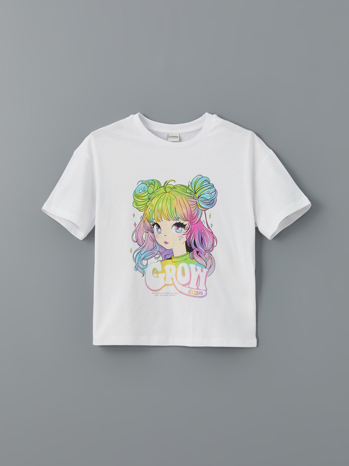 Crew Neck Girls T-Shirt