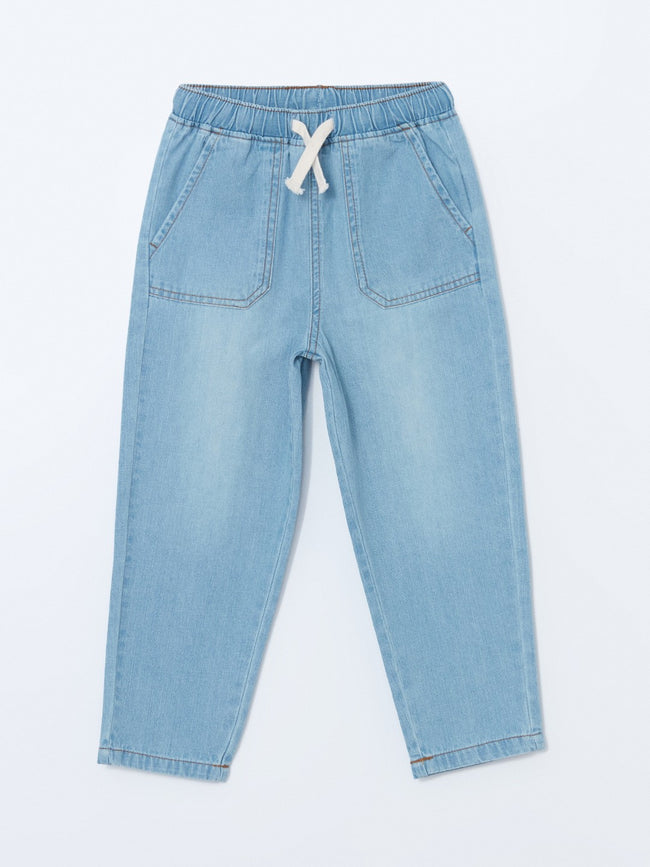 LCW Kids Elastic Waist Baby Boy Jean Trousers Hover Image