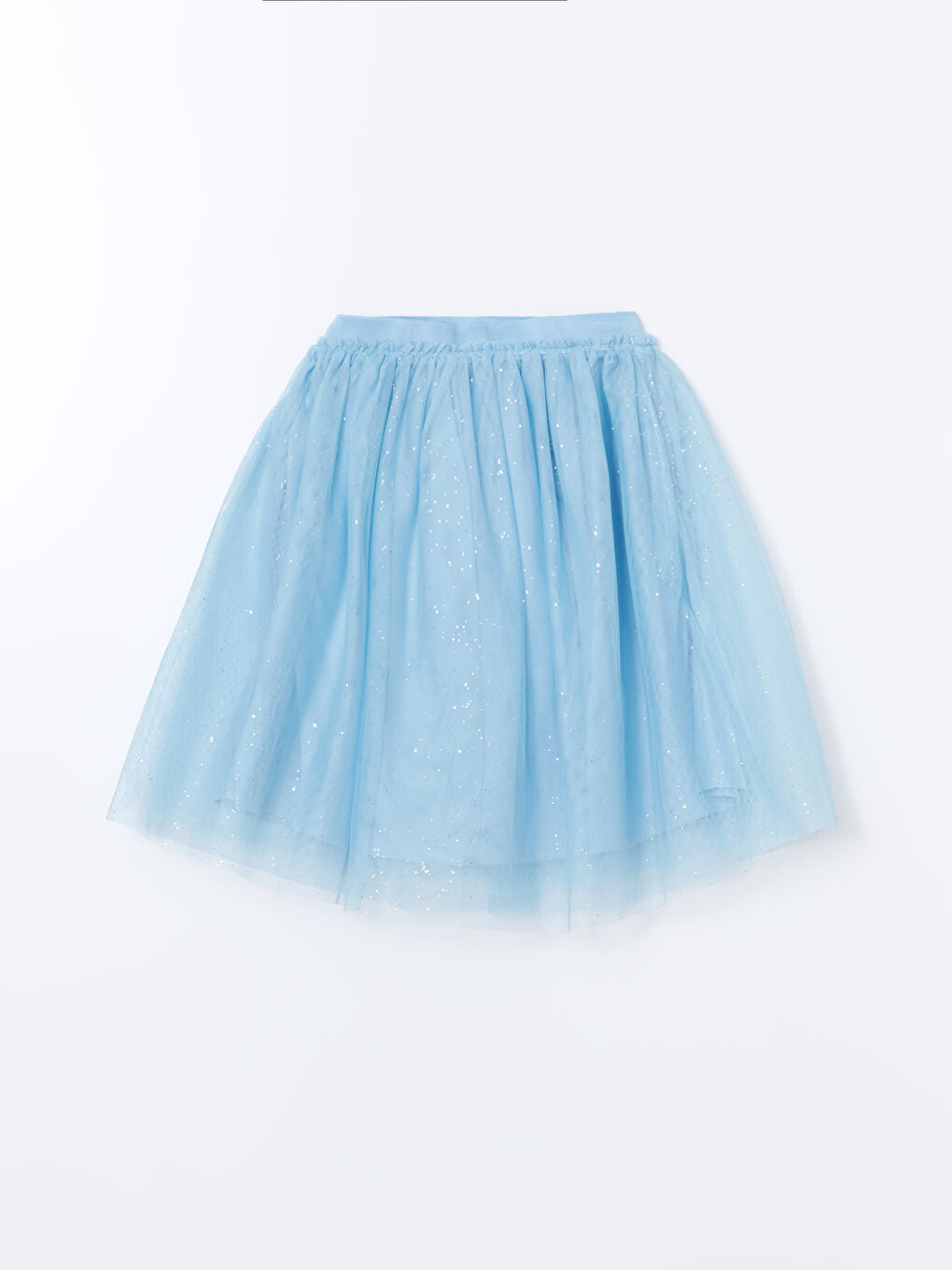 LCW Kids Blue Elastic Waist Girl Tutu Skirt