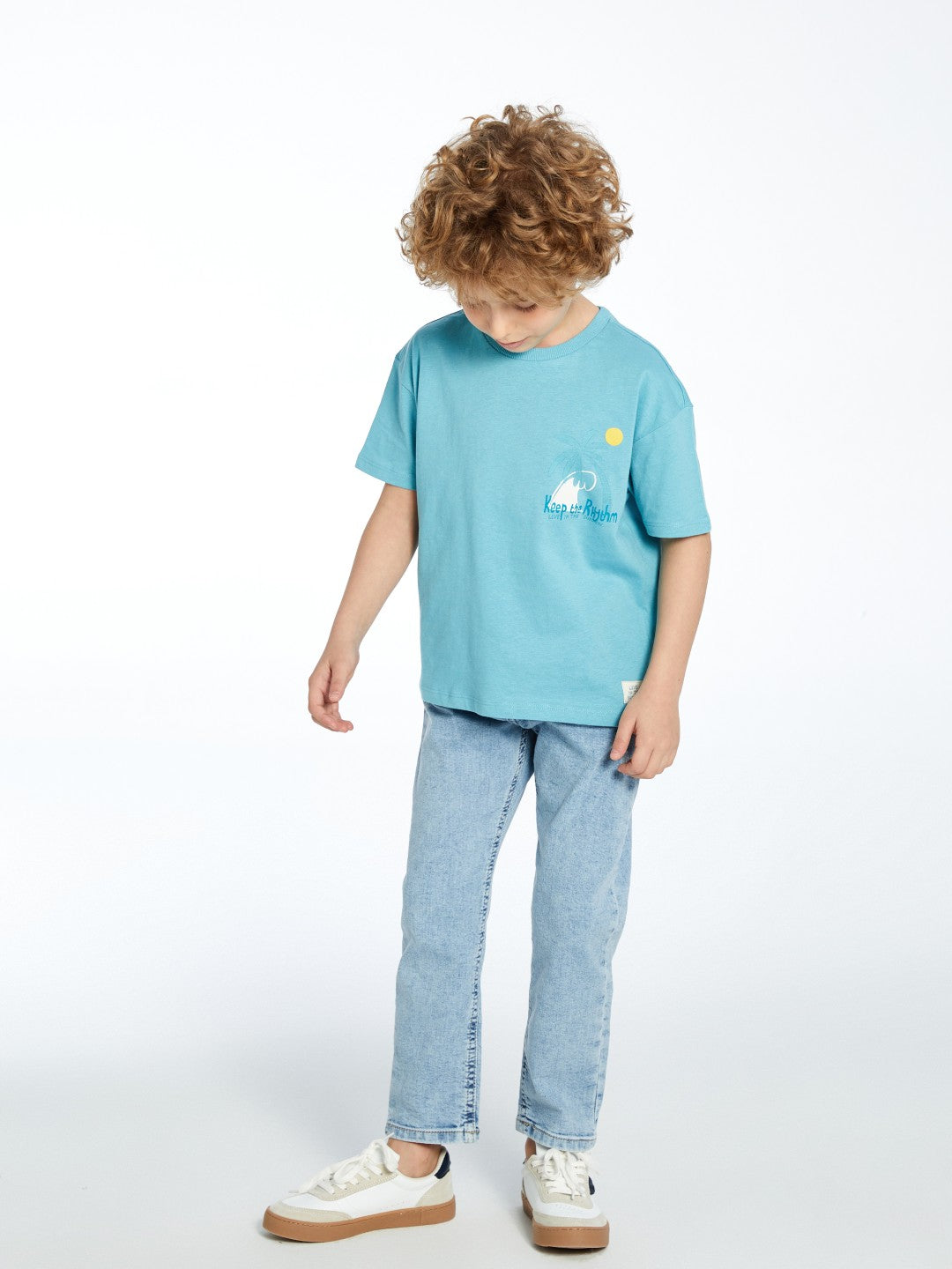 LCW Kids Elastic Waist Boy Jean Trousers